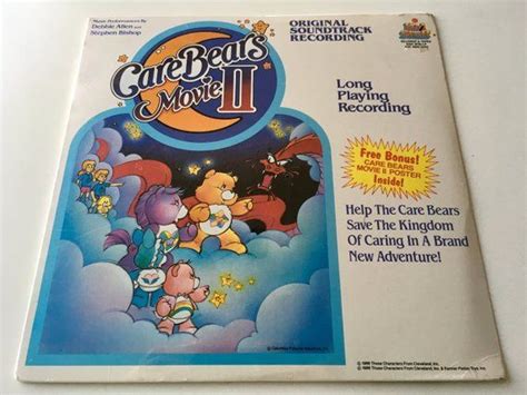 The Care Bears Movie 2 SEALED Soundtrack Album LP Vinyl Record | Etsy ...