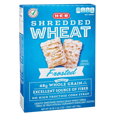 H-E-B Select Ingredients Frosted Shredded Wheat Cereal - Shop Cereal at ...