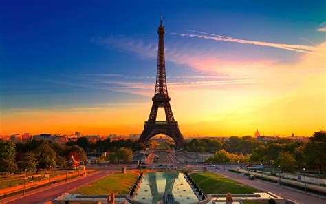 Eiffel Tower Sunset wallpaper | 2560x1600 | #21368