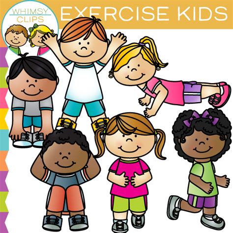 active kids exercise clipart 10 free Cliparts | Download images on ...