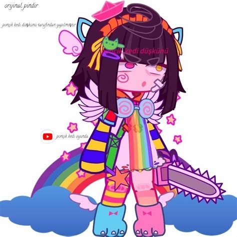 Gacha kidcore skin | Cute drawings, Character design, Kidcore art