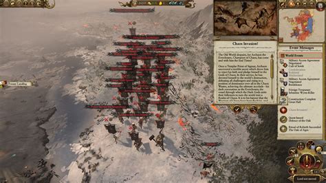 Final invasion wave on the new Legendary Chaos setting. : r/totalwar