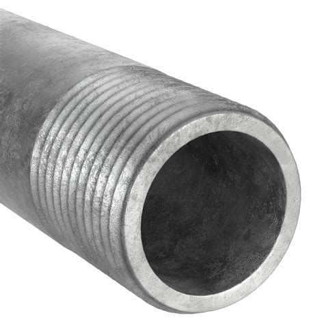 Galvanized Steel, 3 in Nominal Pipe Size, Pipe - 40L306|570-1200 - Grainger