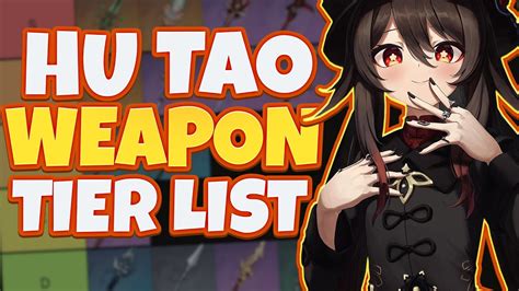 Hu Tao Weapon Tier List (Genshin Impact) - Game videos