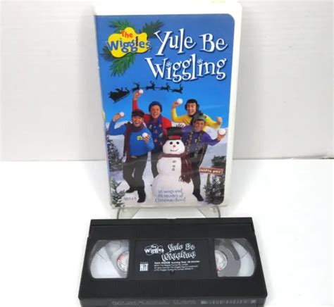 THE WIGGLES YULE Be Wiggling (VHS, 2001) Clamshell Christmas Songs $9. ...