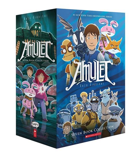 Amulet Box Set: Books 1-7 by Kazu Kibuishi. After tragedy strikes their ...