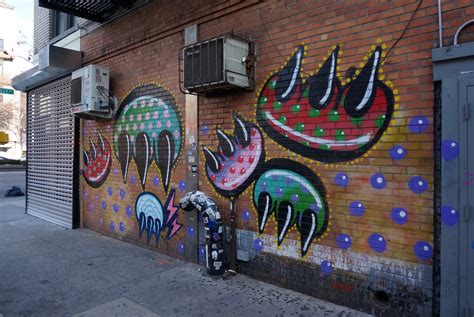 Lower East Side Street Art at Delancey and Ludlow NYC