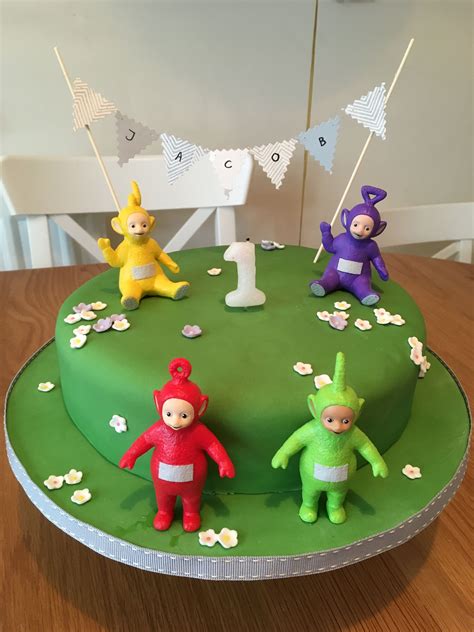 Teletubbies cake for my son's first birthday. Second Birthday Cakes ...