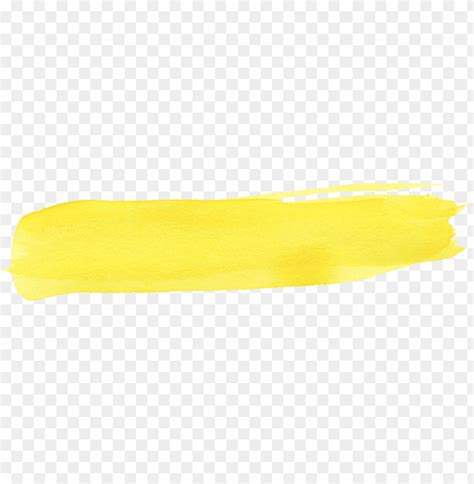 Free Download - Yellow Paint Stroke PNG Transparent With Clear ...