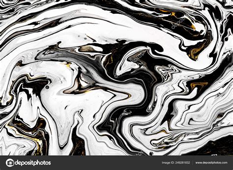 Black, white marble texture with golden lots of bold contrasting ...