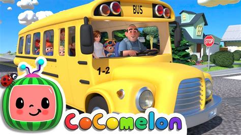 Wheels on the Bus | @CoComelon Nursery Rhymes & Kids Songs Chords ...