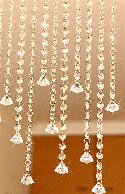 Crystal beads curtain for home decoration | Beaded curtains, Crystal ...