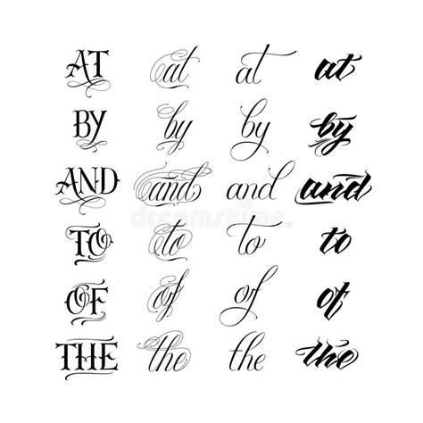 Gangsta Tattoo Lettering Alphabet