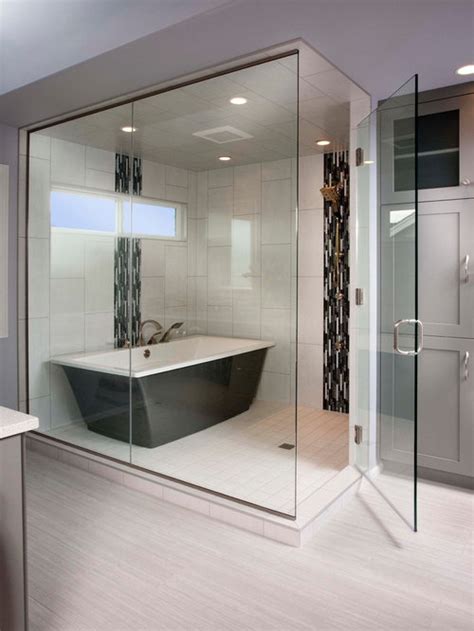 Free Standing Tub With Shower Home Design Ideas, Pictures, Remodel and ...