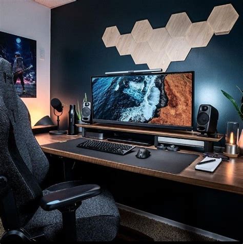 Pc setup idea #pcsetupidea modern computer setup idea for designers ...