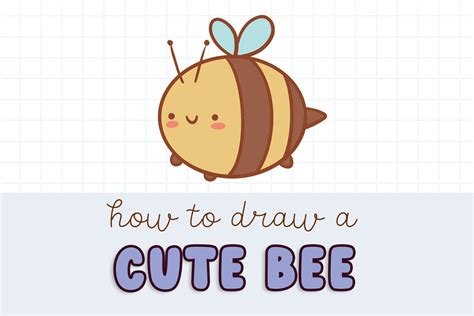 How To Draw A Bee How To Draw A Cute Bee Easy Youtube – NBKomputer