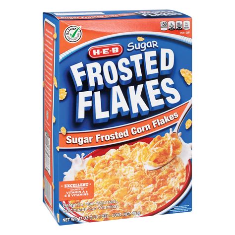 H-E-B Sugar Frosted Flakes Cereal - Shop Cereal at H-E-B