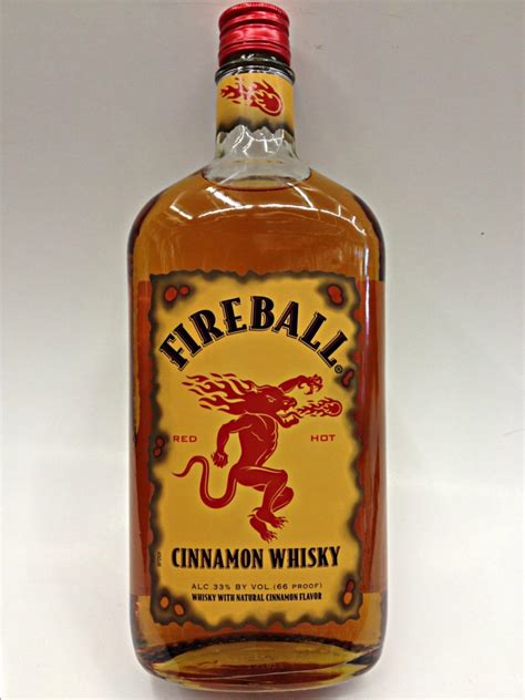 Whisky Fireball 750ml Licor Canela 100% Original Fireball!!! - R$ 129 ...