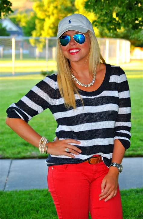 Adorable red, white, and blue outfit. | Red white blue outfit, Tailgate ...