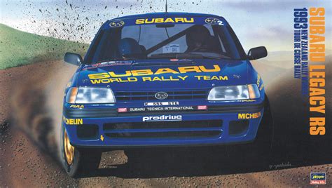 SUBARU LEGACY RS - RALLY NEW ZEALAND / TOUR DE CORSE 1993 – dmodelkits