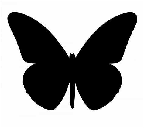 Monarch Butterfly Silhouette at GetDrawings | Free download