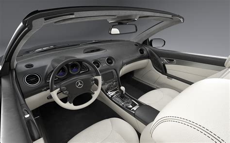 mercedes sl500 interior benz 3d obj