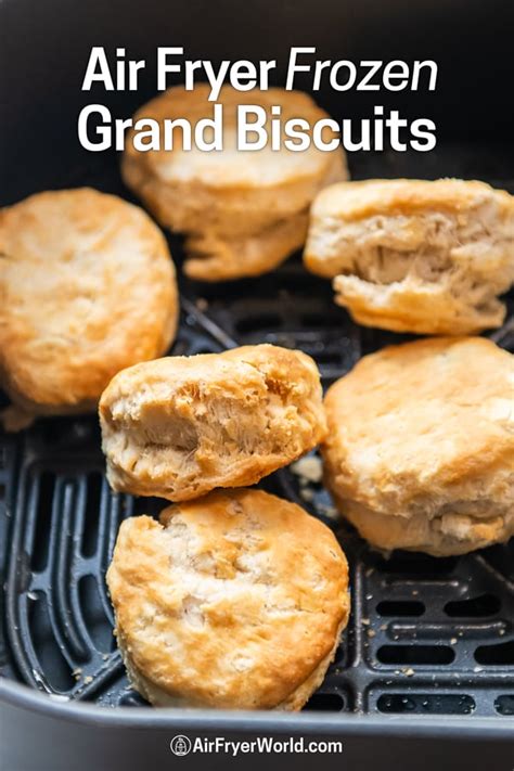 Air Fryer Frozen Biscuits (Grands) QUICK and EASY | Air Fryer World