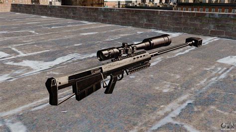 Barrett M95 sniper rifle for GTA 4