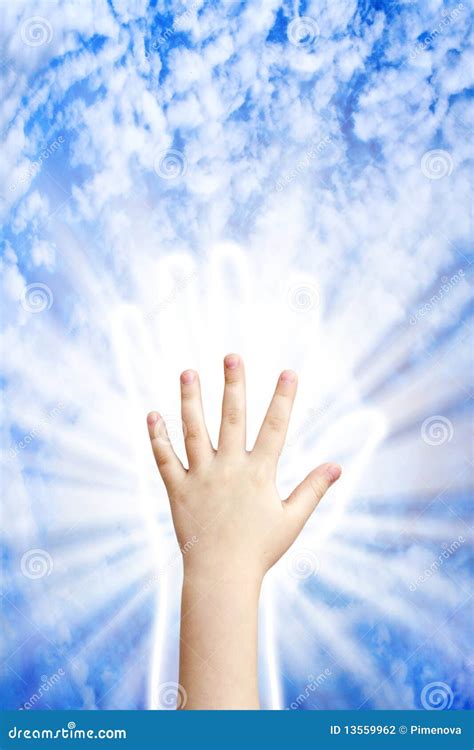 Hand Of Heaven Stock Photography - Image: 13559962