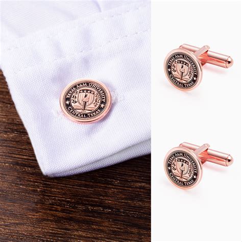 Personalized Crest Cufflinks Photo Cufflinks