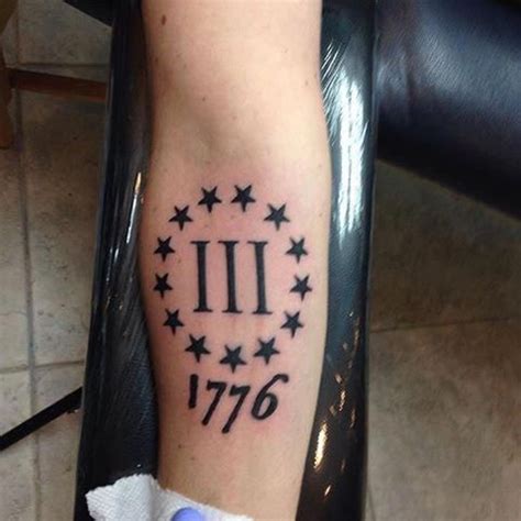 Image result for 1776 tattoo #Tattoosformen | Patriotic tattoos ...