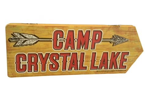 Camp Crystal lake sign by DracoAwesomeness on DeviantArt