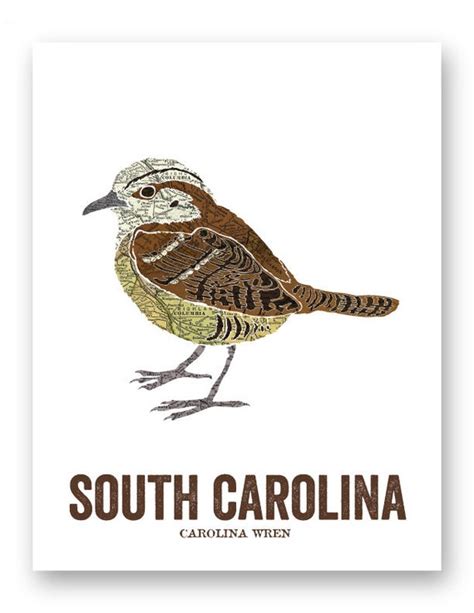 South Carolina State Bird Nature art Outdoor art by WoodenPencilCo