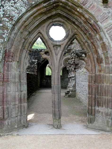 Tintern Abbey is one of the greatest monastic ruins of Wales. It was ...