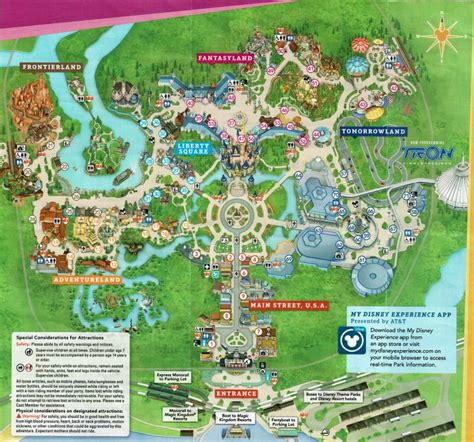 2022 Magic Kingdom Map - Walt Disney World - WDW Magazine