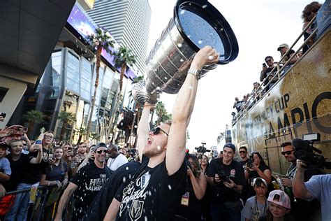 Golden Knights' championship parade takes over Las Vegas Strip - Las ...