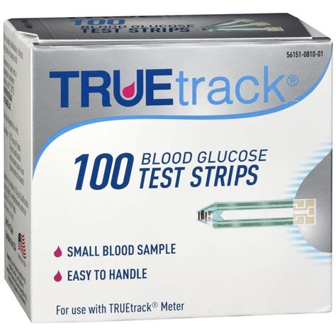 TrueTrack Blood Glucose Test Strips – 100 EA – Medcare | Wholesale ...