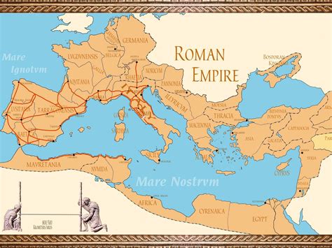 World Map Roman Empire | Kinderzimmer 2018