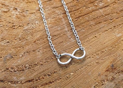 Infinity Symbol Necklace - Friendship Bridal Bridesmaid Gift - Park ...