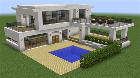 Design Modern House Minecraft | Modern Design