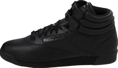 Reebok Women's Always Classic FREESTYLE HI TOP Black shoes J92633 | eBay