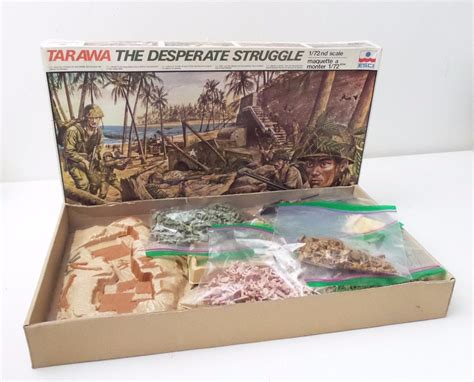 1970s Lot of 4 1/72 scale Diorama Model Sets by ESCI VERY RARE The Long ...