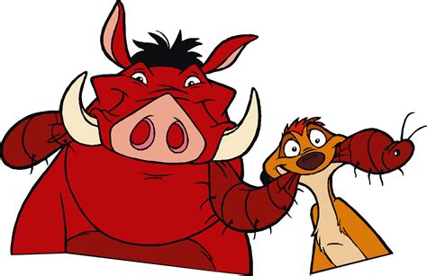 Timon And Pumbaa Cartoon Character Timon And Pumbaa Clipart Pumba | The ...