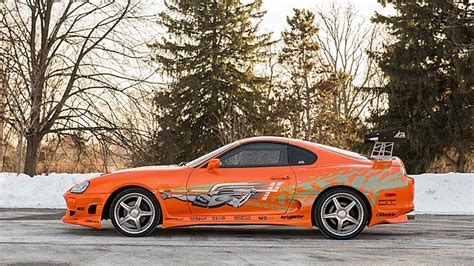 Toyota Supra Driven By Paul Walker In 2001’s ‘The Fast And The Furious ...