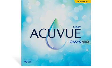 Acuvue Oasys Max 1-Day Multifocal Contact Lenses | 1-800 Contacts