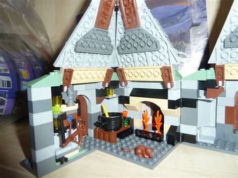 LEGO HARRY POTTER 4754 HAGRID'S HUT COMPLETE HERMIONE TIME TURNER ...