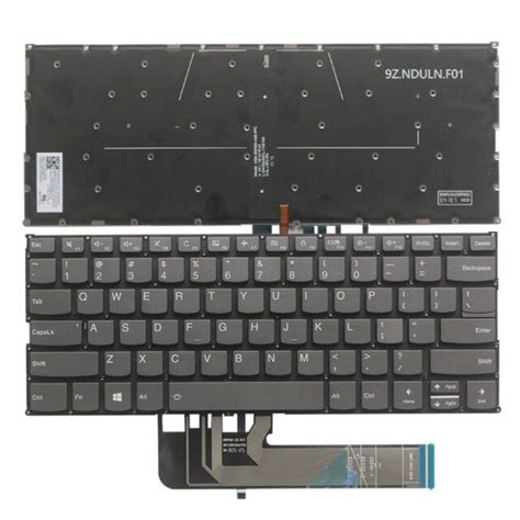 New for Lenovo Yoga C740-14 C740-14IML Laptop US Keyboard Backlit | eBay