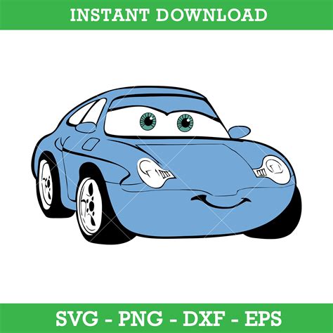 Sally Carrera Cars Svg, Lightning McQueen Cars Svg, Pixar Ca | Inspire ...