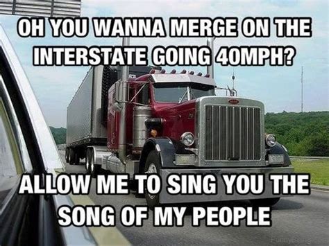 Semi Truck Driver Meme