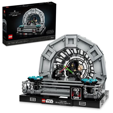 LEGO Star Wars Emperor’s Throne Room Diorama 75352 Building Set for ...